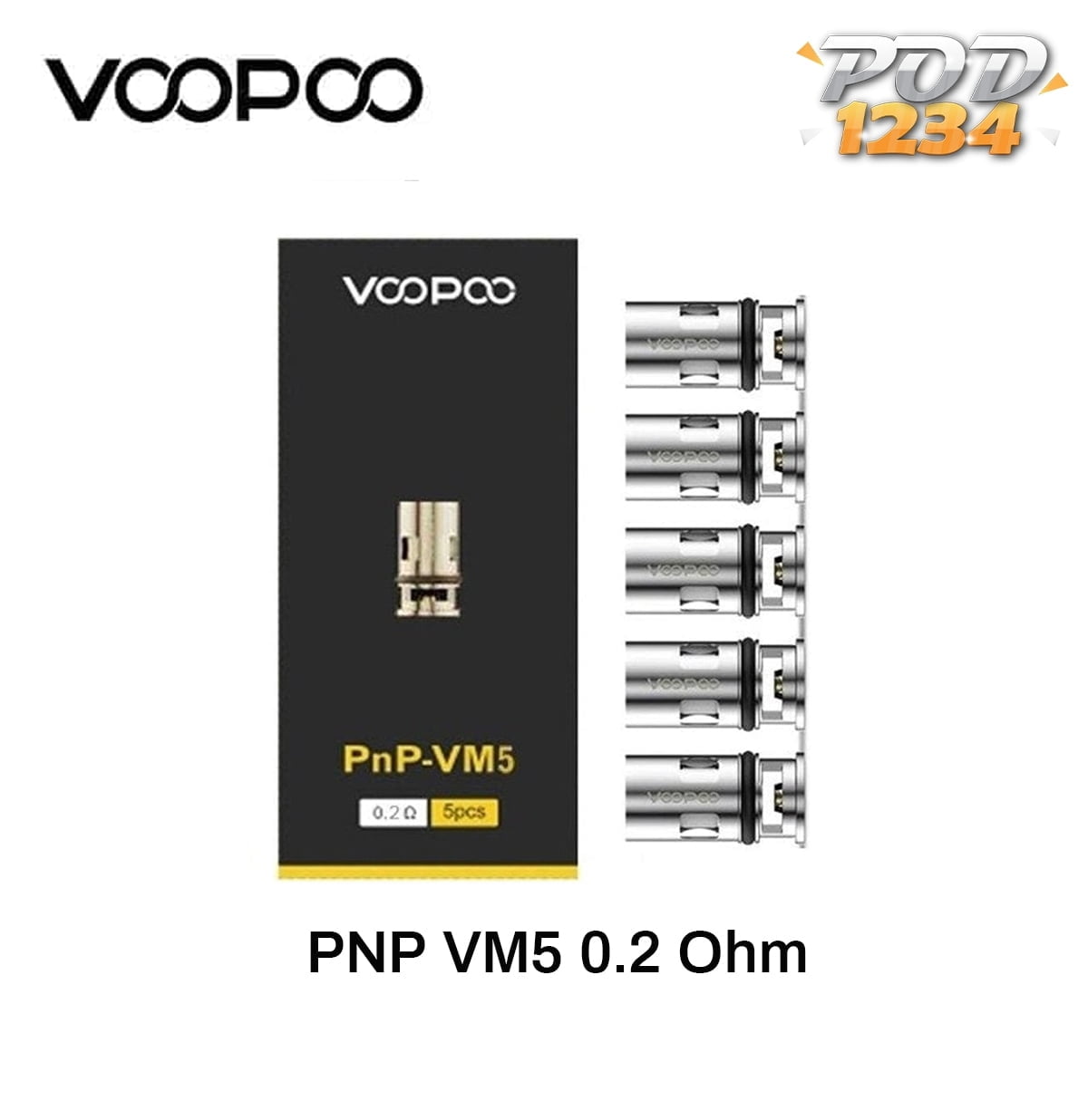 Voopoo PNP VM5 Coil 0.2 ราคาส่ง