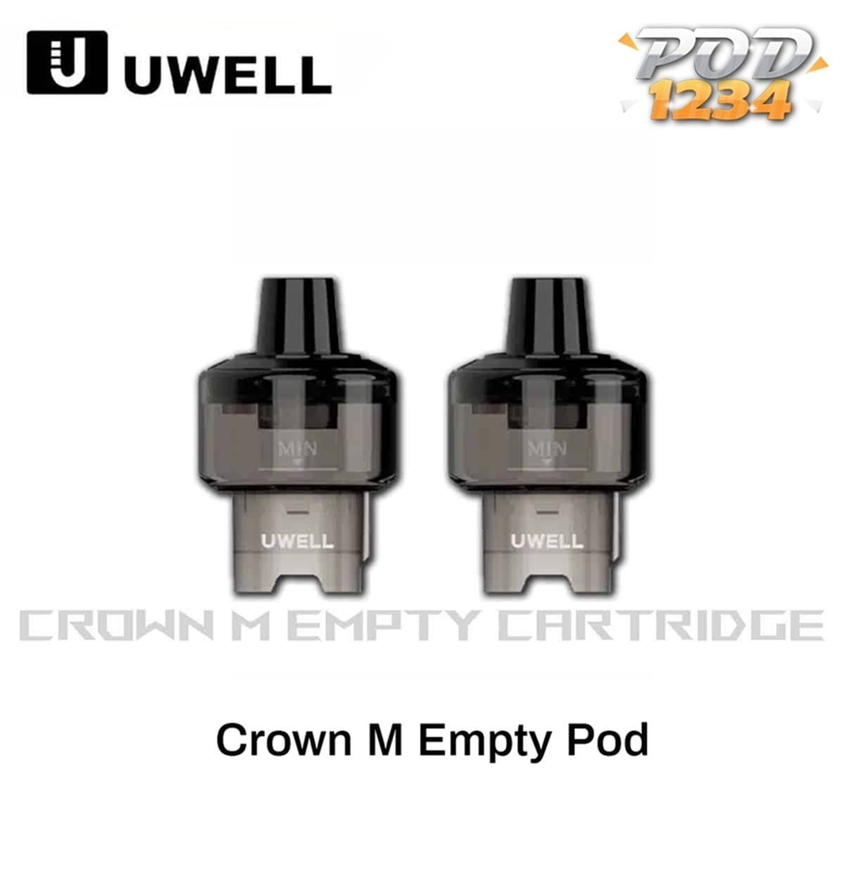แทงค์ Uwell Crown M Pod 4ml ราคาส่ง