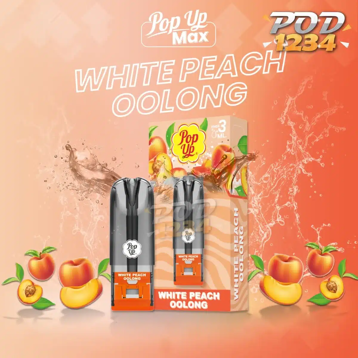 หัว Pop up Max White Peach Oolong ราคาส่ง