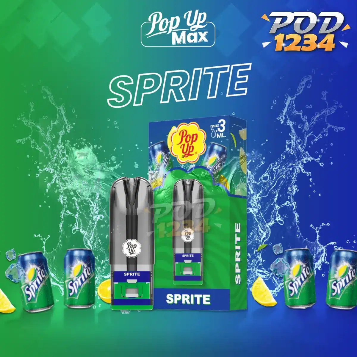 หัว Pop up Max Sprite ราคาส่ง