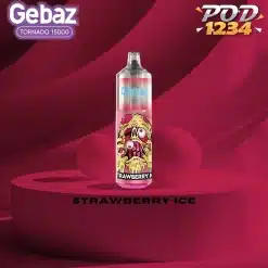 Gebaz Tornado 15000คำ ราคาส่ง Strawberry ICE