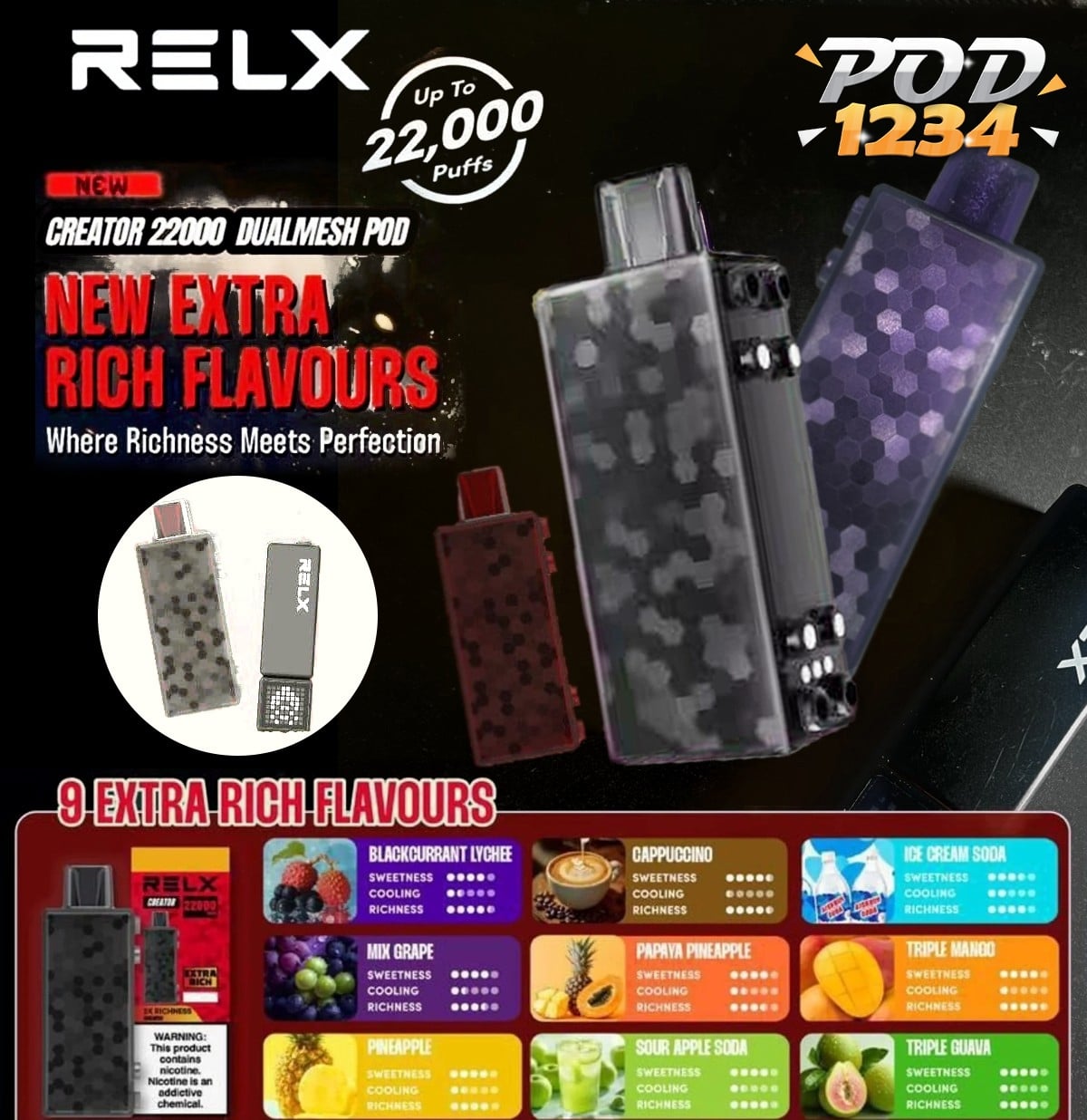 หัว Relx Creator 22k ราคาส่ง