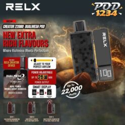 Relx Creator 22k Puffs ราคาส่ง