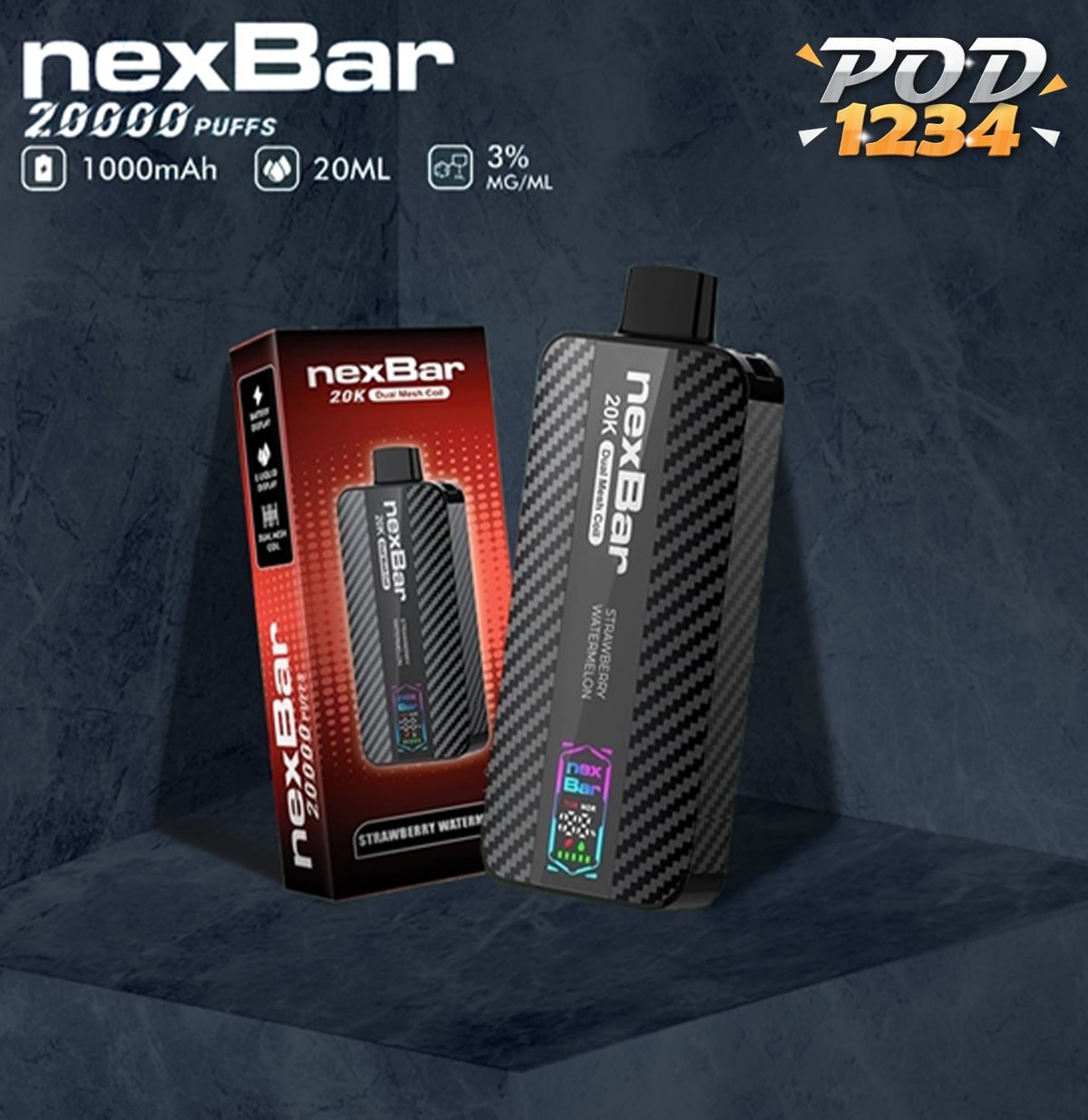Wotofo Nexbar 20k Puffs ราคาส่ง