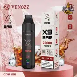 Venozz X9 Bar 22000 Puffs Cola Ice